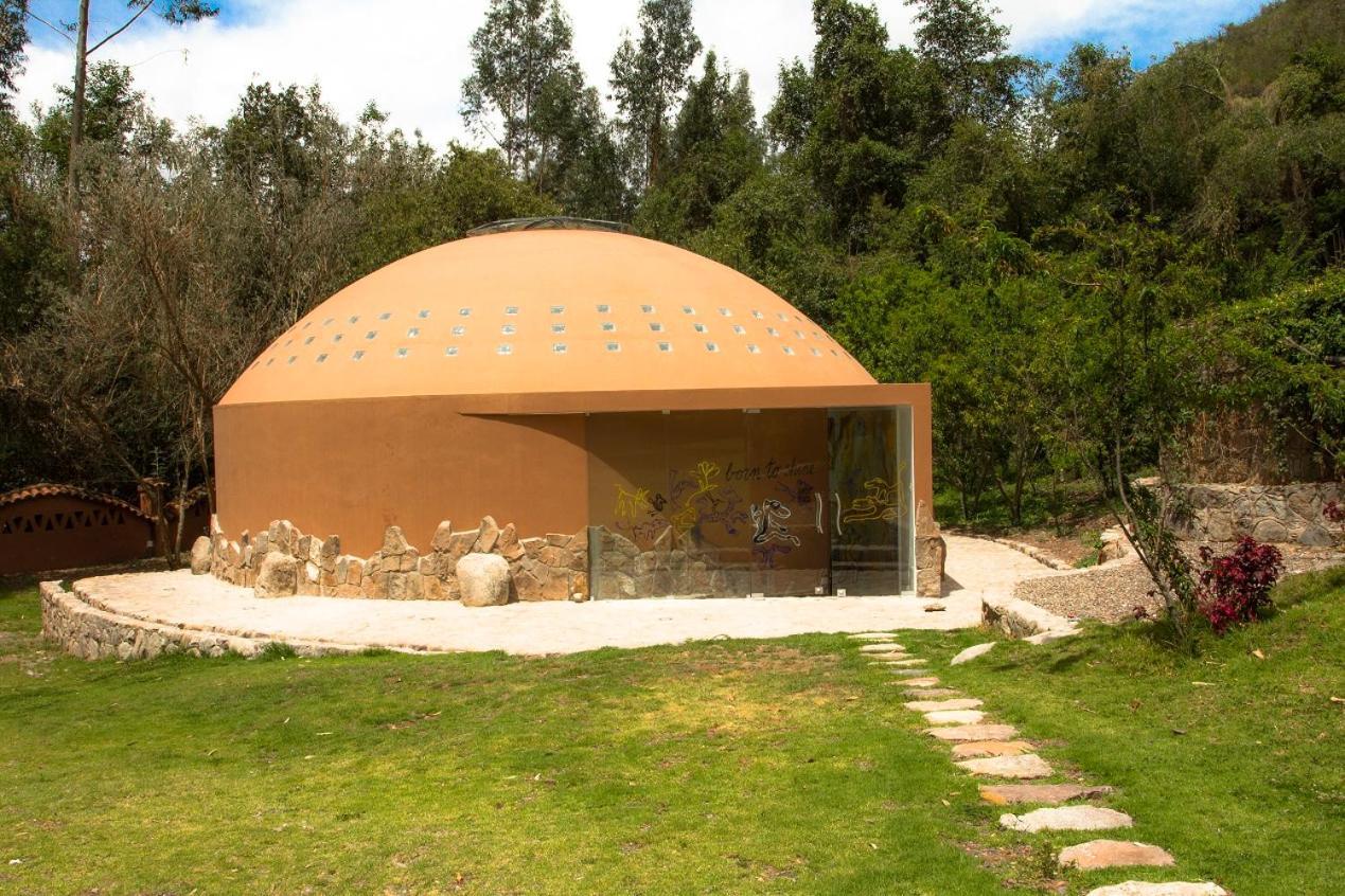 Las Casitas Del Arco Iris Urubamba Exteriör bild